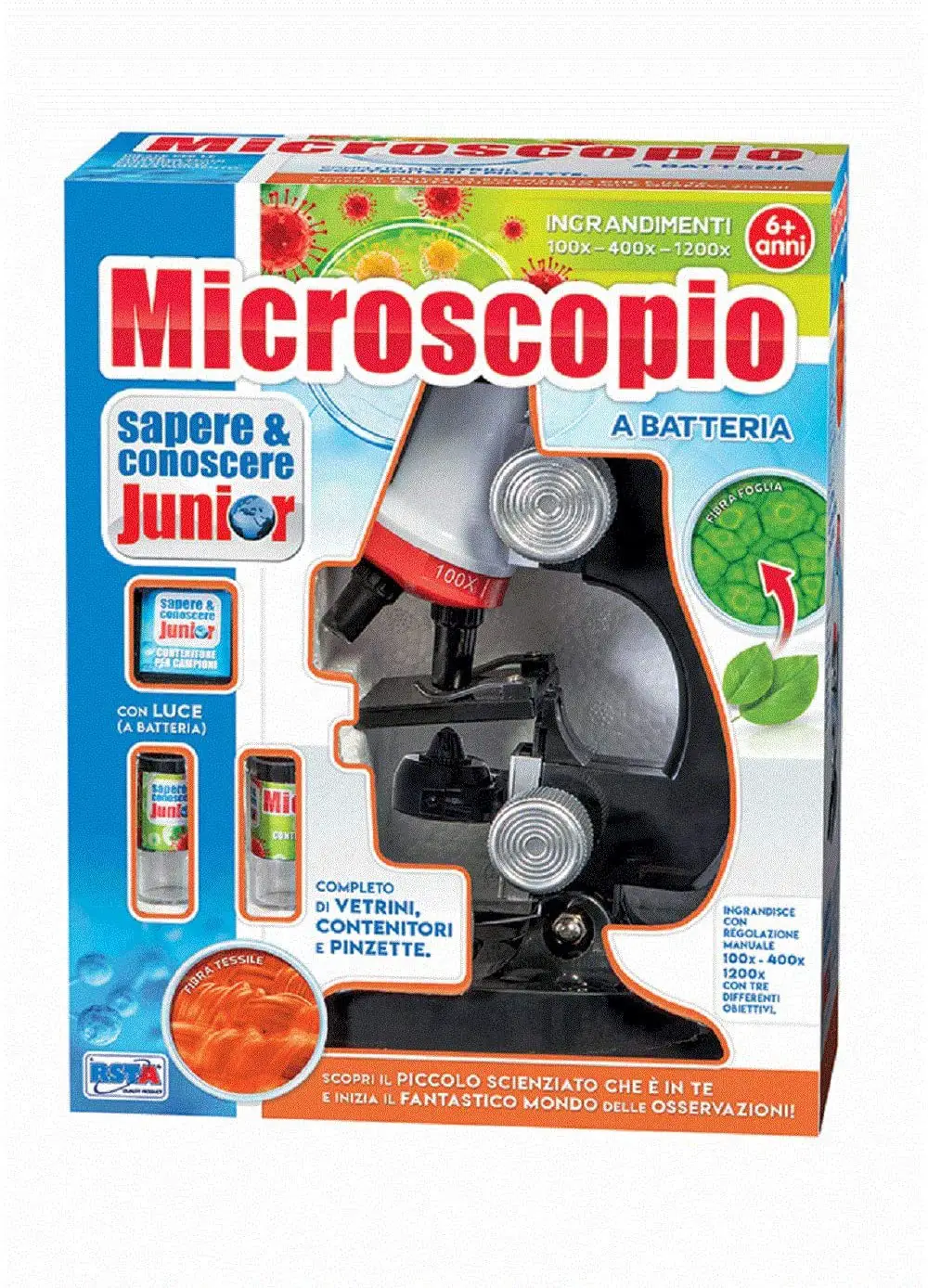 Microscopio Junior - giochi scientifici
