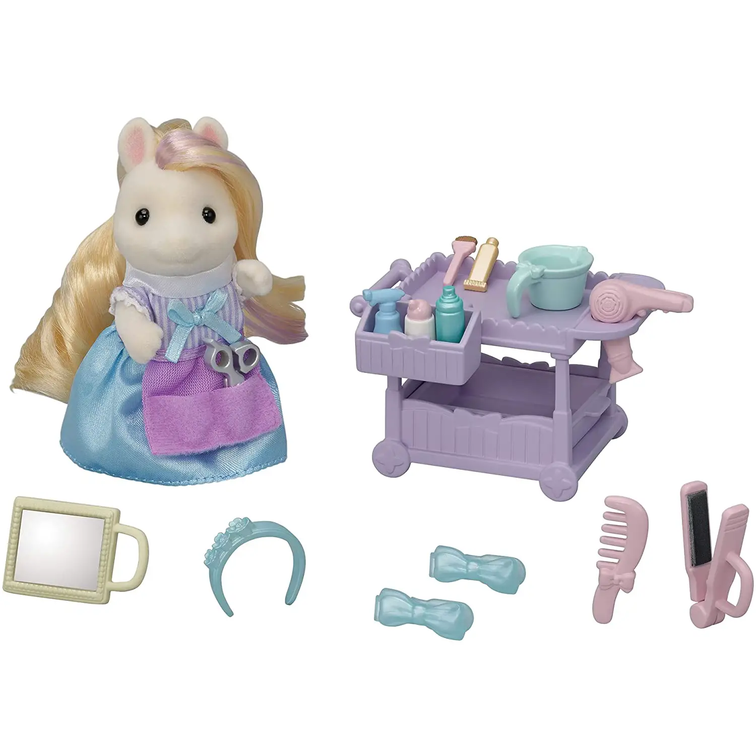 Sylvanian Families Set Parrucchiere Dei Pony - play set e accessori bambole
