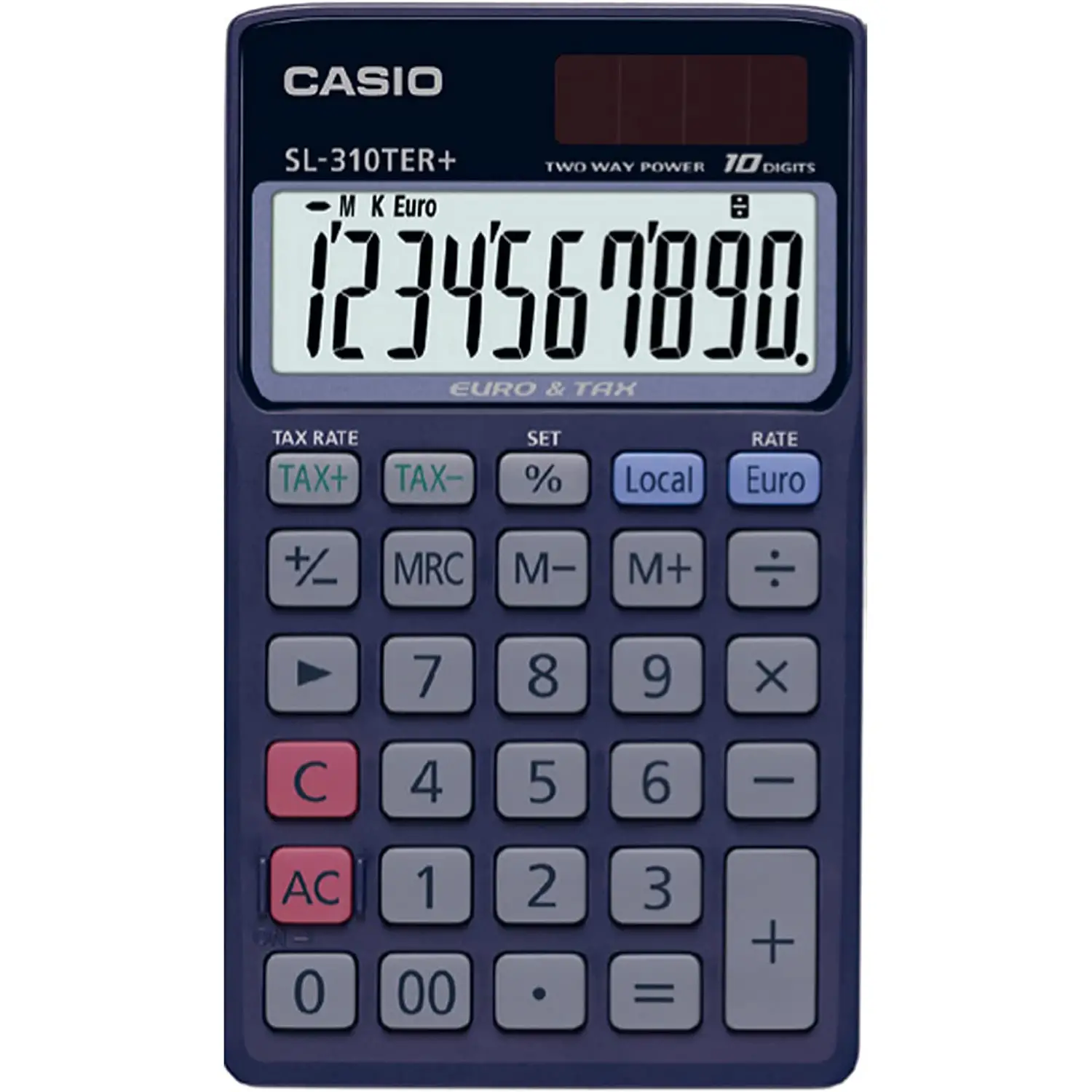 Calcolatrice Tascabile Casio SL-310TER+ – Compatta, Pratica e Precisa - calcolatrici