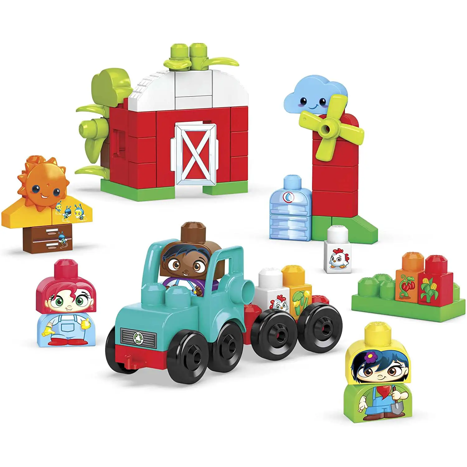 Mega Bloks Fattoria Eco Amici Bio - Costruzioni in plastica