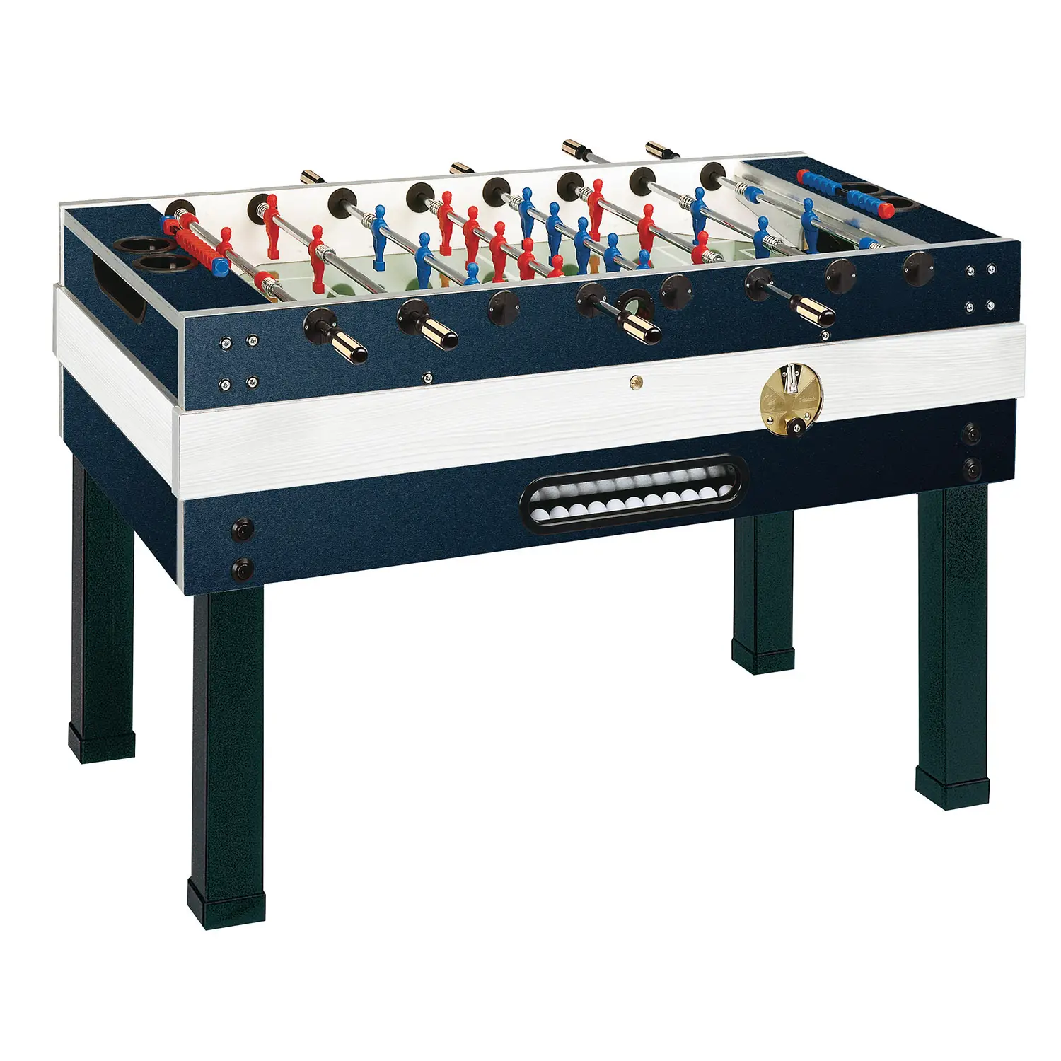 Biliardino Calcio Balilla Challenge con Gettoniera Deluxe - Gioco Professionale e Lusso - tavoli gioco