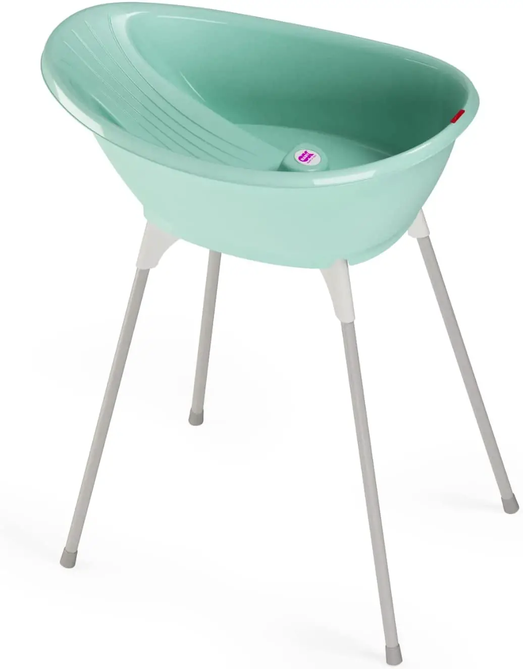 Vaschetta Bagnetto Neonato Bella con Cavalletto - Azzurro - vasche