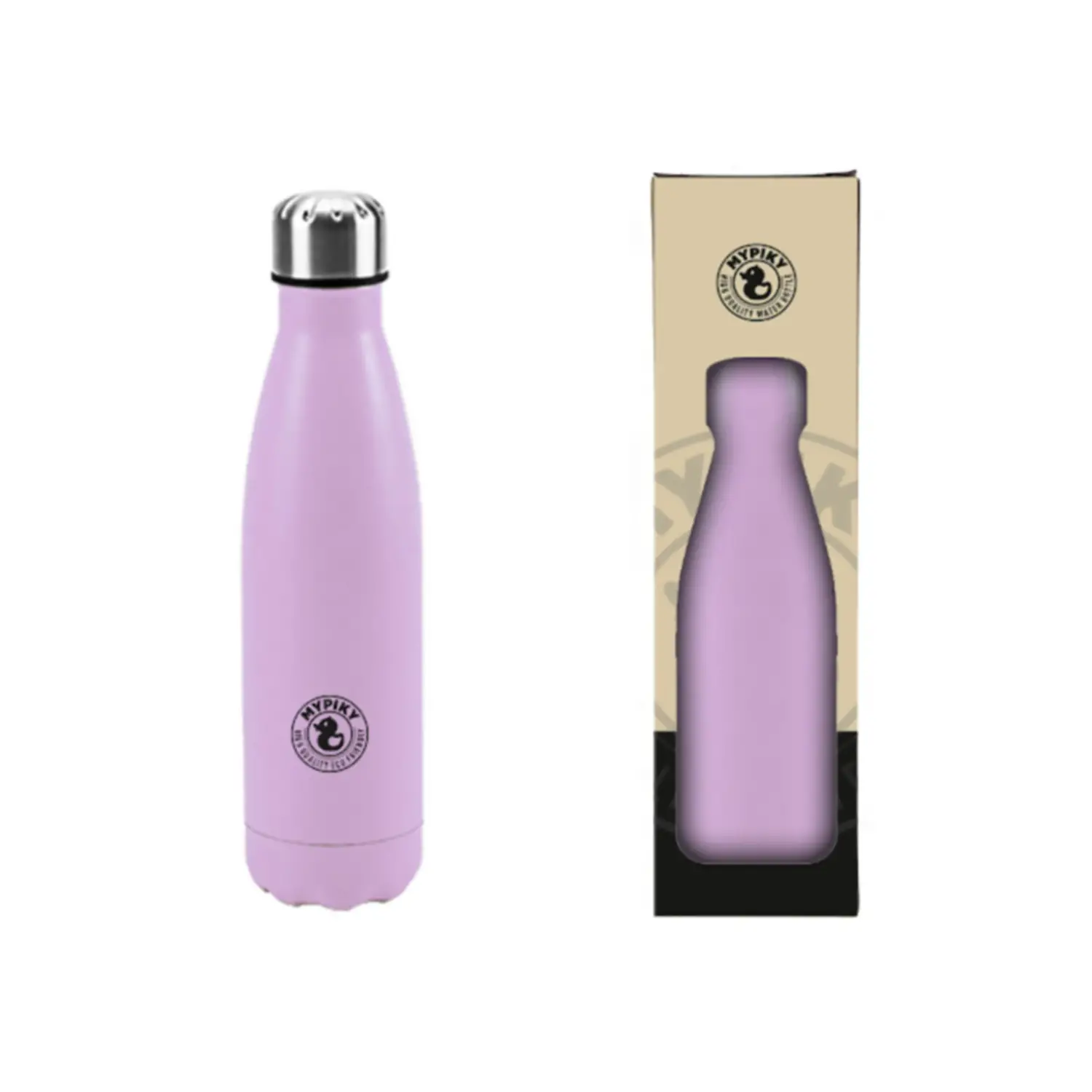Borraccia Termica Mypiky 500 ml - Acciaio Lilla - borracce