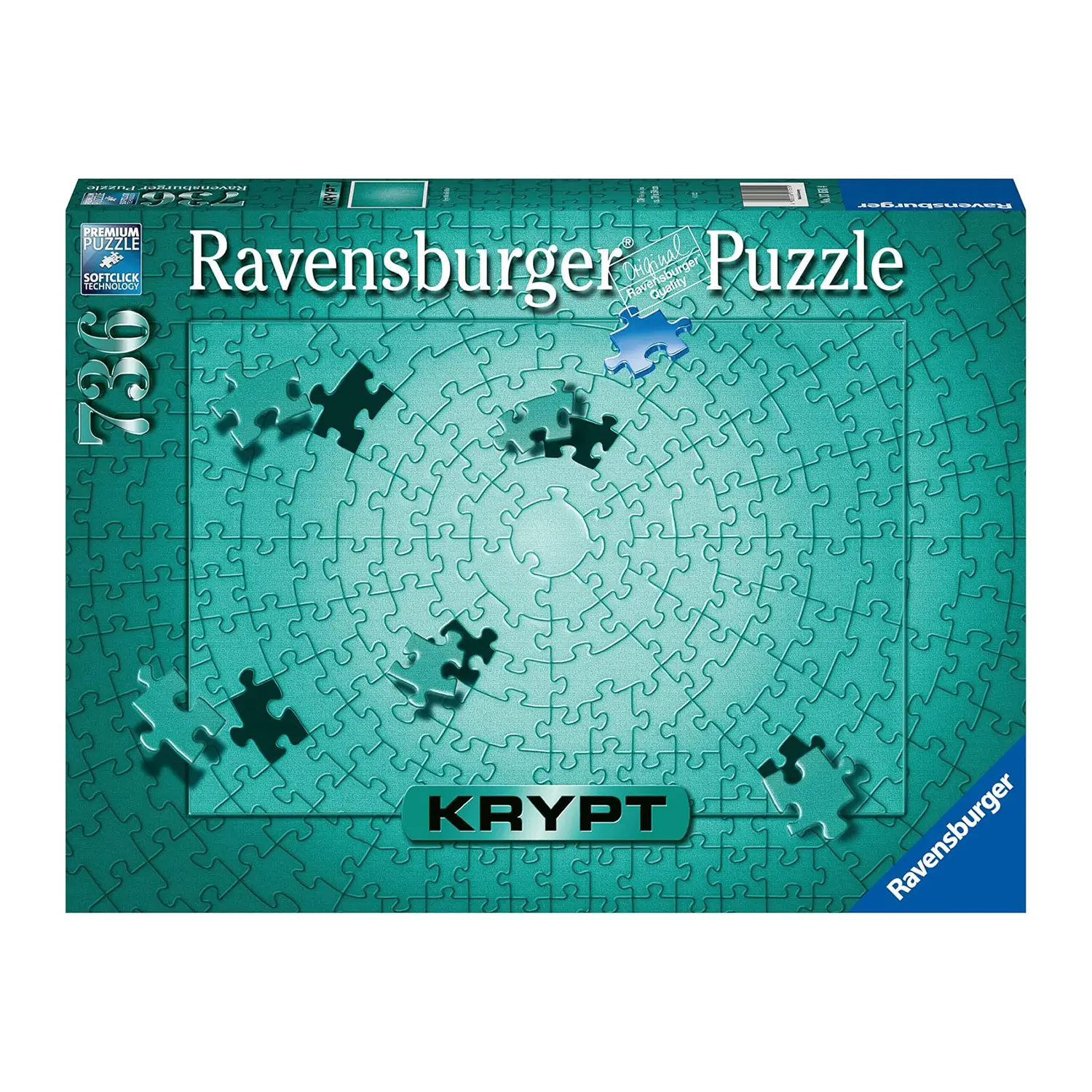 Puzzle Krypt Metallic Mint 736 Pezzi - Puzzle in cartone