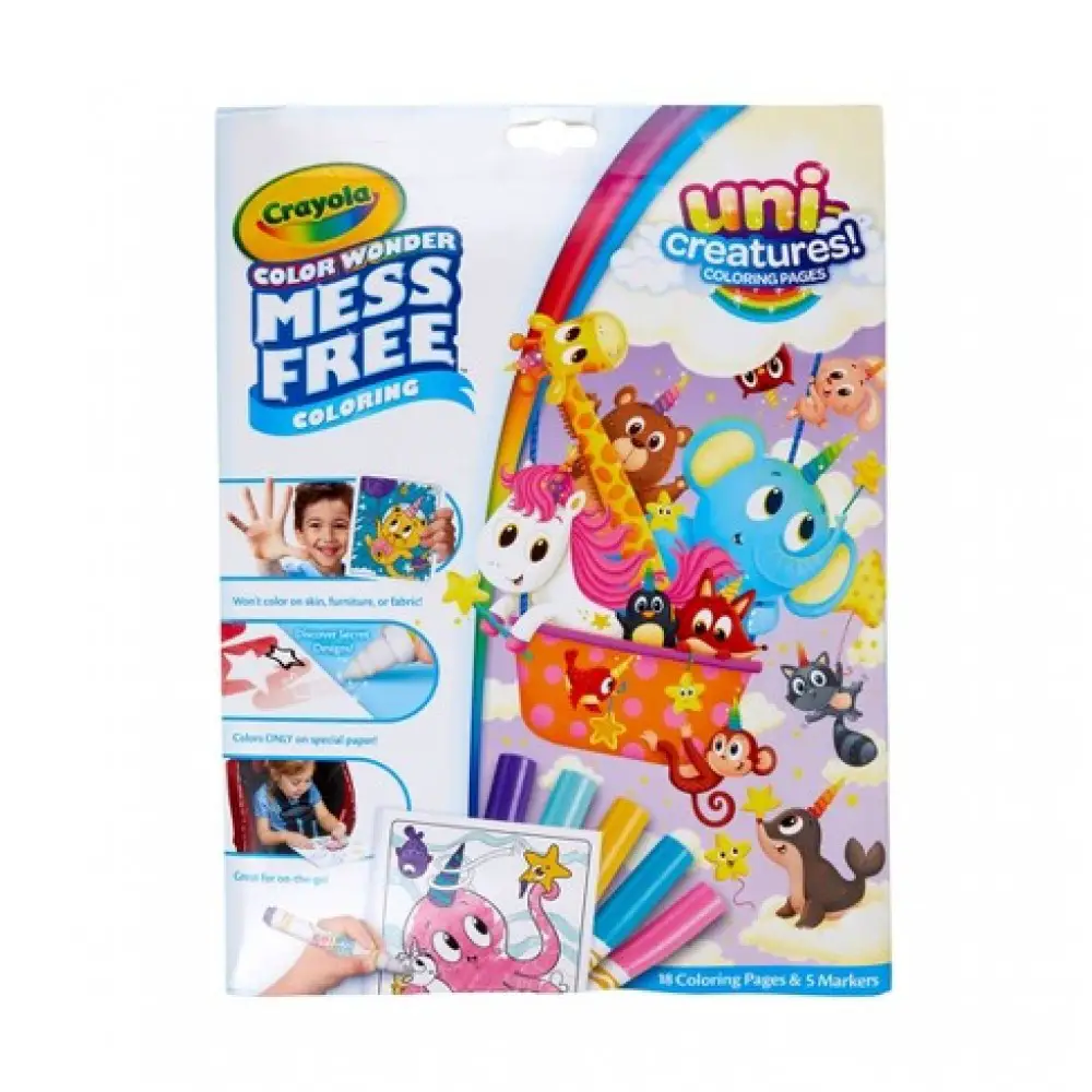 Coloring Set Color Wonder Uni Creatures - Manuali per attività creative