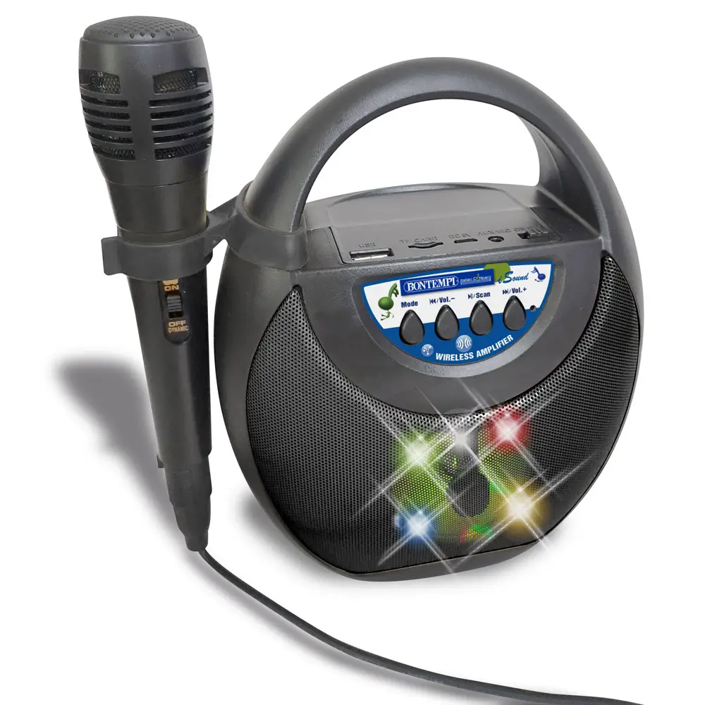 Cassa Acustica Wireless con Microfono Bontempi – Il Tuo Sistema Musicale Portatile - musicali