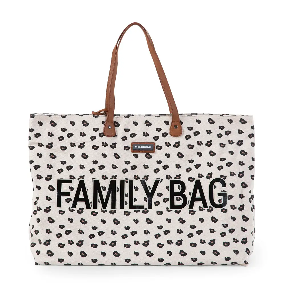 Borsa Weekend Family Bag Leopardato – Childhome - borse e zaini