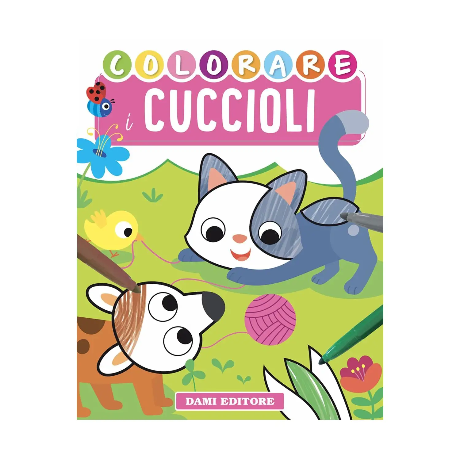 Dami Colora - I Cuccioli - Prima biblioteca