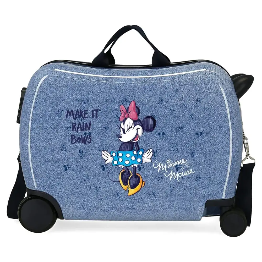 Minnie Make It Rain Bows Trolley da Viaggio Cavalcabile Abs 4 Ruote - valige e borse da viaggio