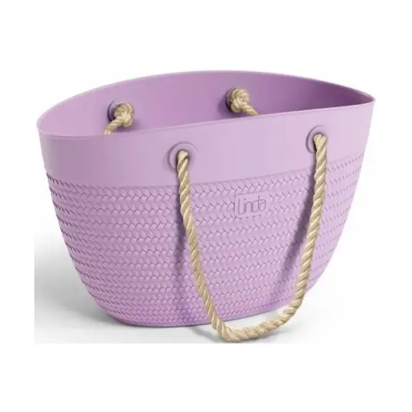 Borsa Linda Lilla Manici in Corda - estivo mare