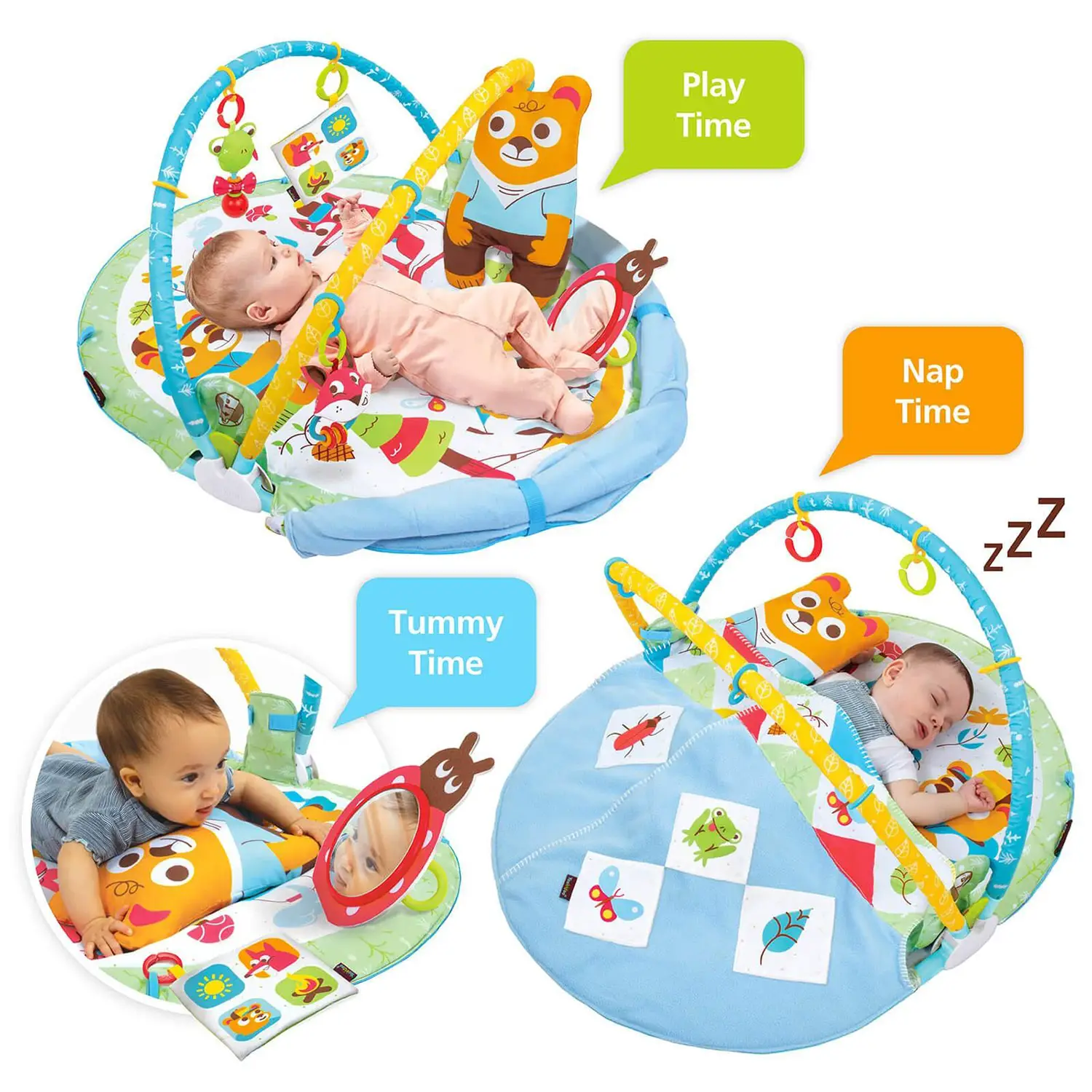 Yookidoo Gymotion Play 'N' Nap - Primi giochi
