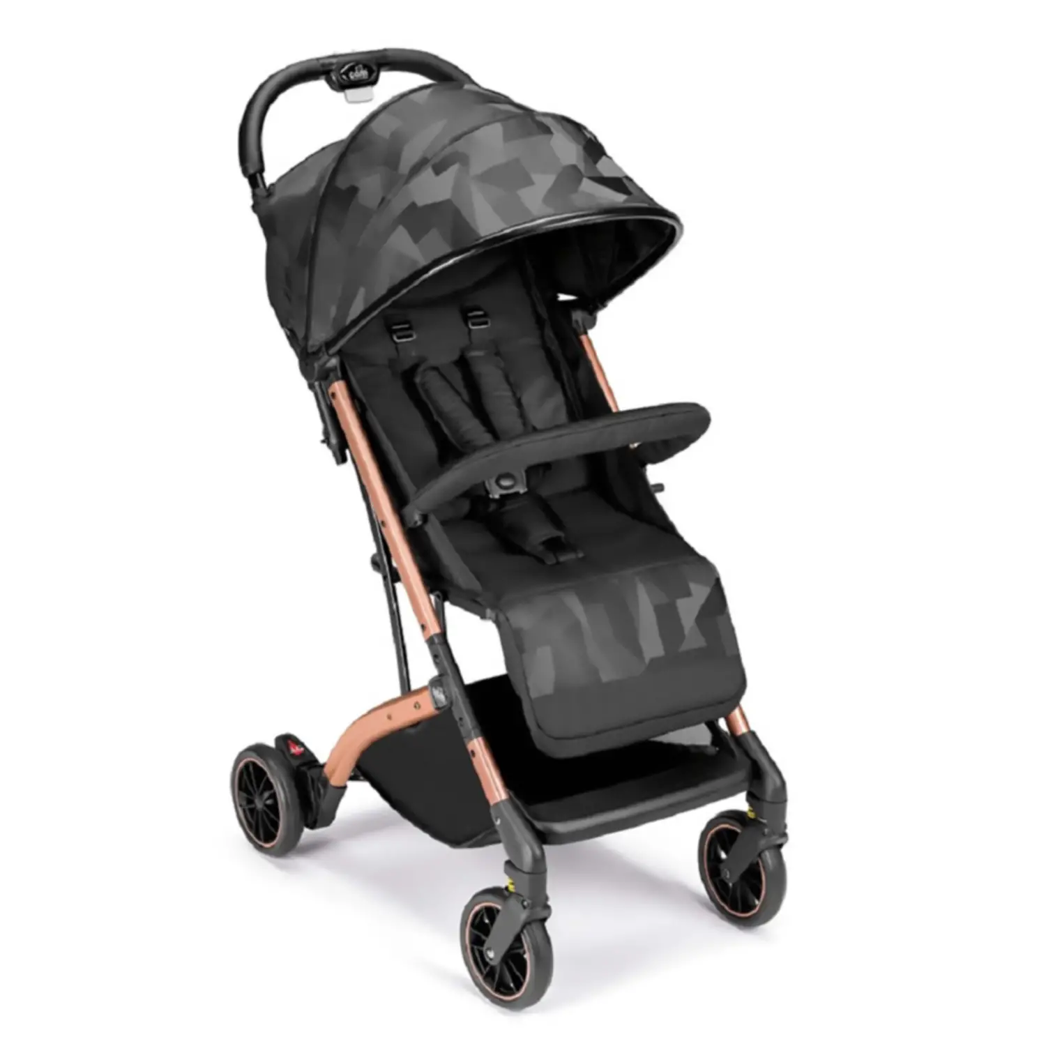 PASSEGGINO COMPASS 2.0 JACQUARD NERO COL. 194 CAM - passeggini compatti