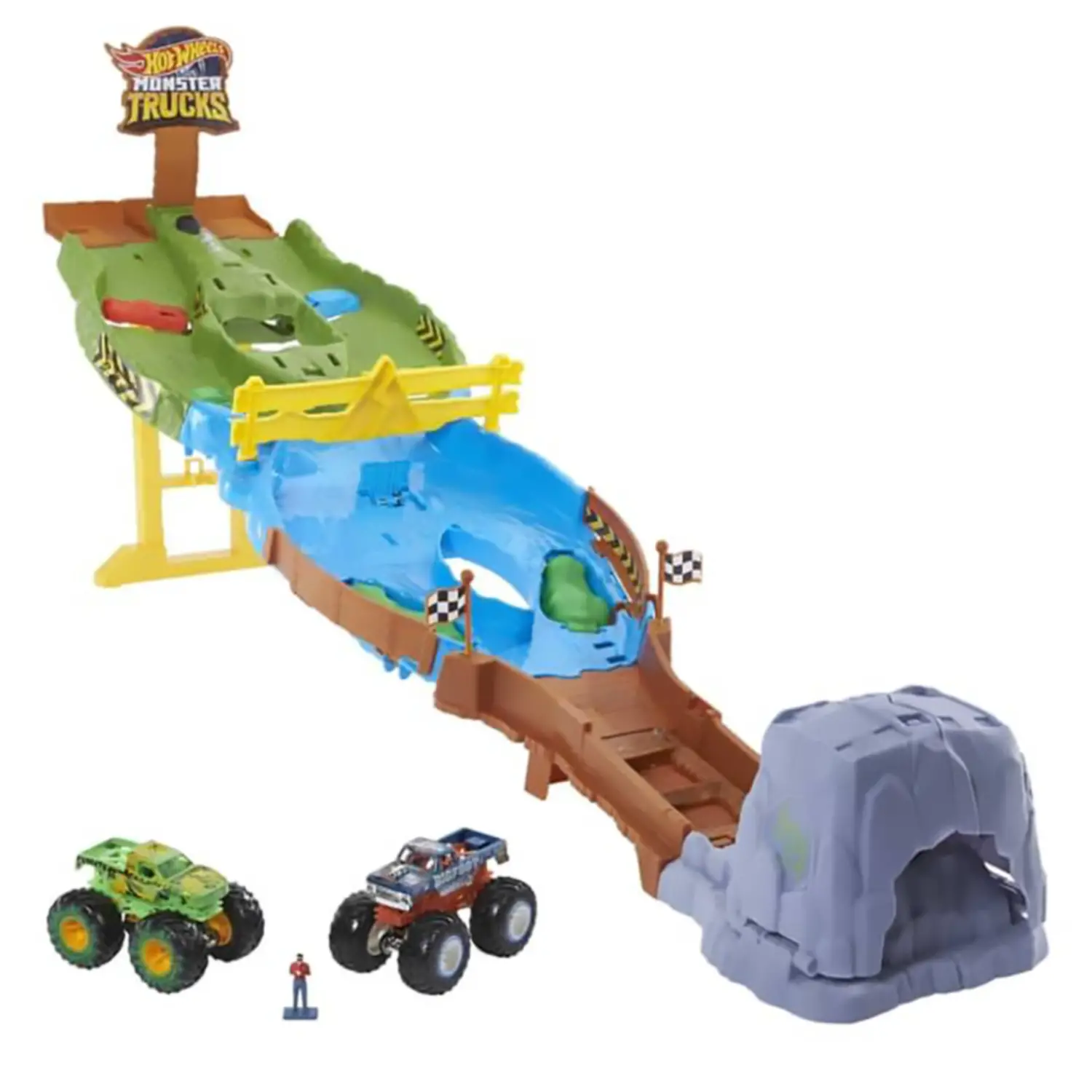 Hot Wheels Mt F22 Kd Torneo Dei Titani Pista Playset - modellini