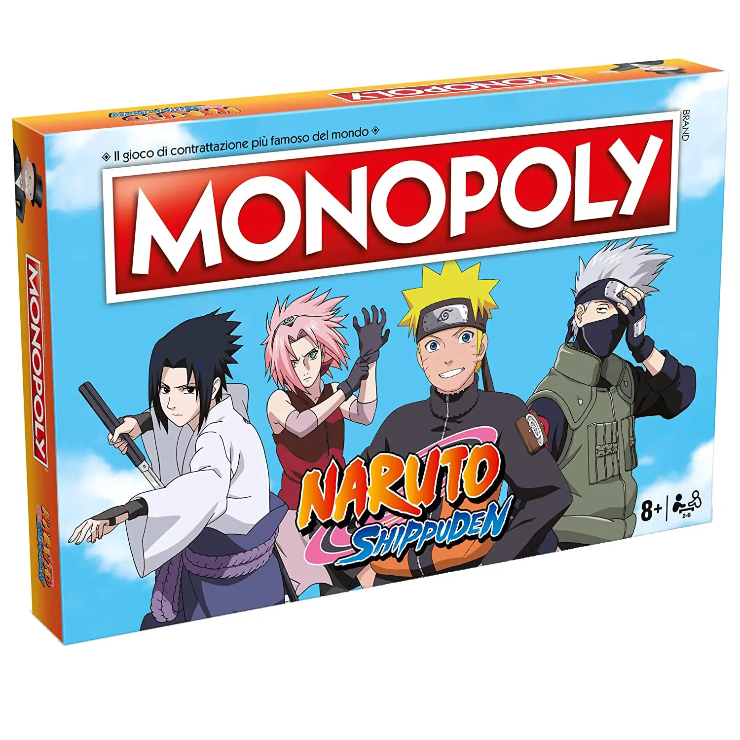 Monopoly Naruto – Gioco da Tavolo Edizione Anime Ninja - Giochi di società