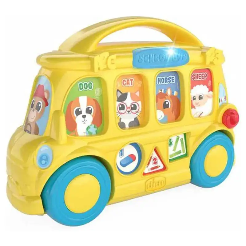 Chicco Scuolabus Parlante Interattivo Abc Italiano-inglese - Primi giochi
