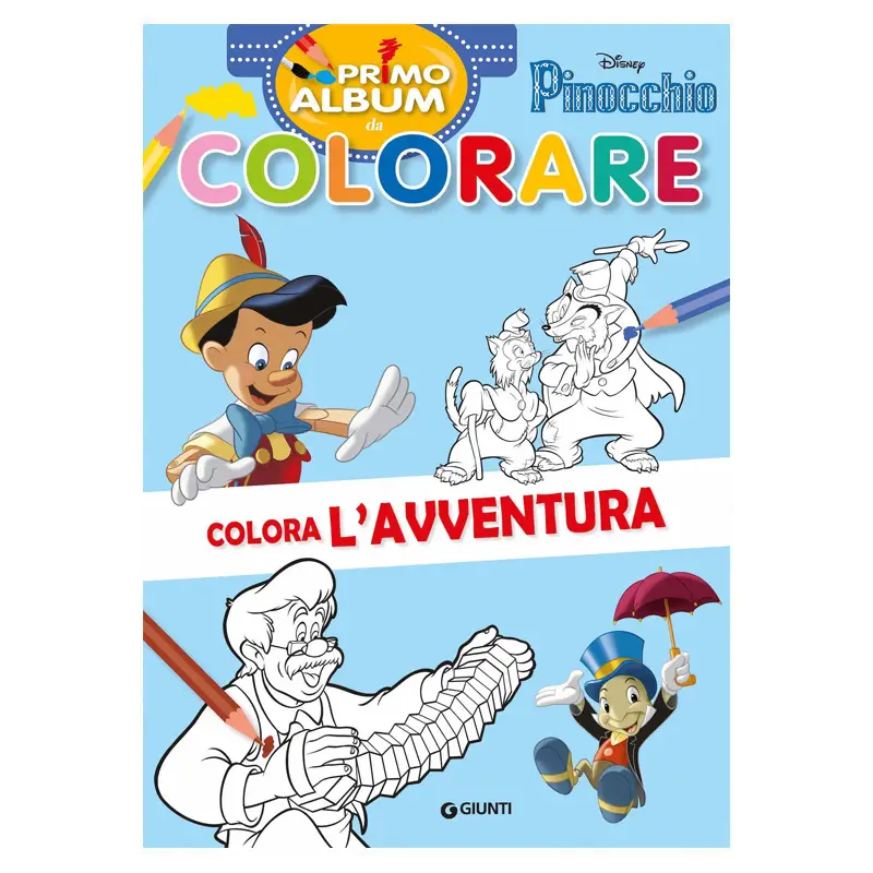 PRIMO ALBUM DA COLOR - PINOCCHIO - Prima biblioteca