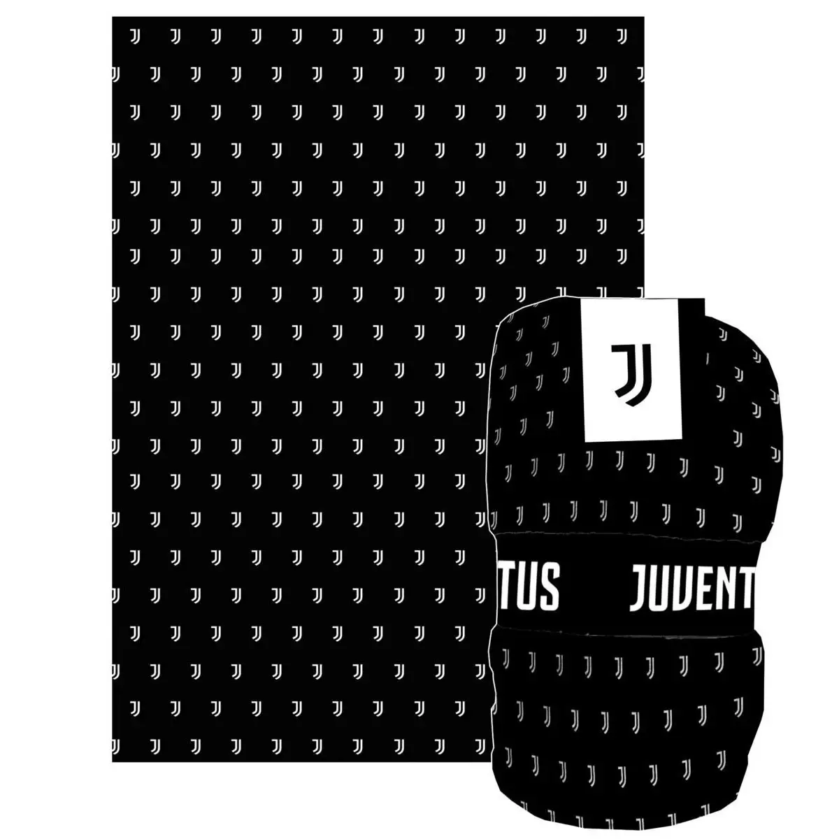 Plaid 150x210 Soft Touch Juventus con Banderoll - biancheria casa