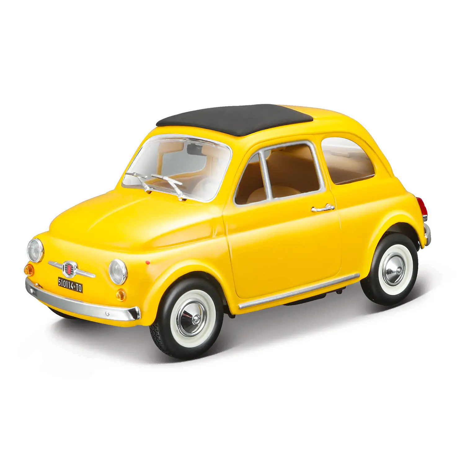 Auto 1:24 Metal Kit Fiat 500F 1965 - modellini