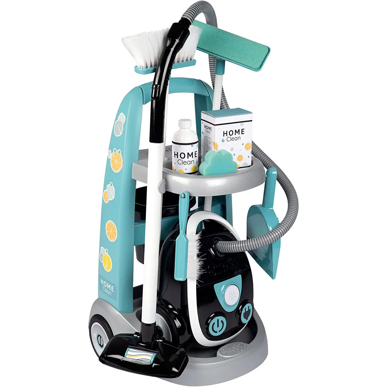 Carrello Delle Pulizie Con Aspirapolvere New - Cucine e gioco simbolico