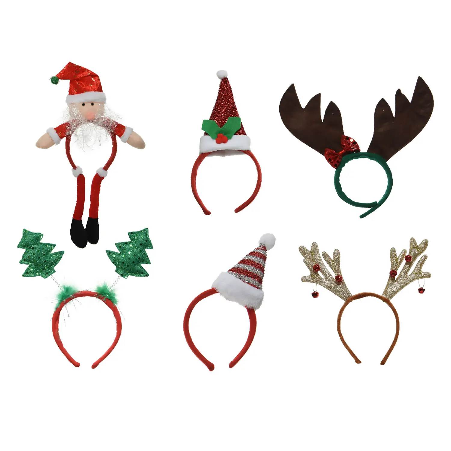 Cerchietti Natalizi Assortimento - addobbi casa