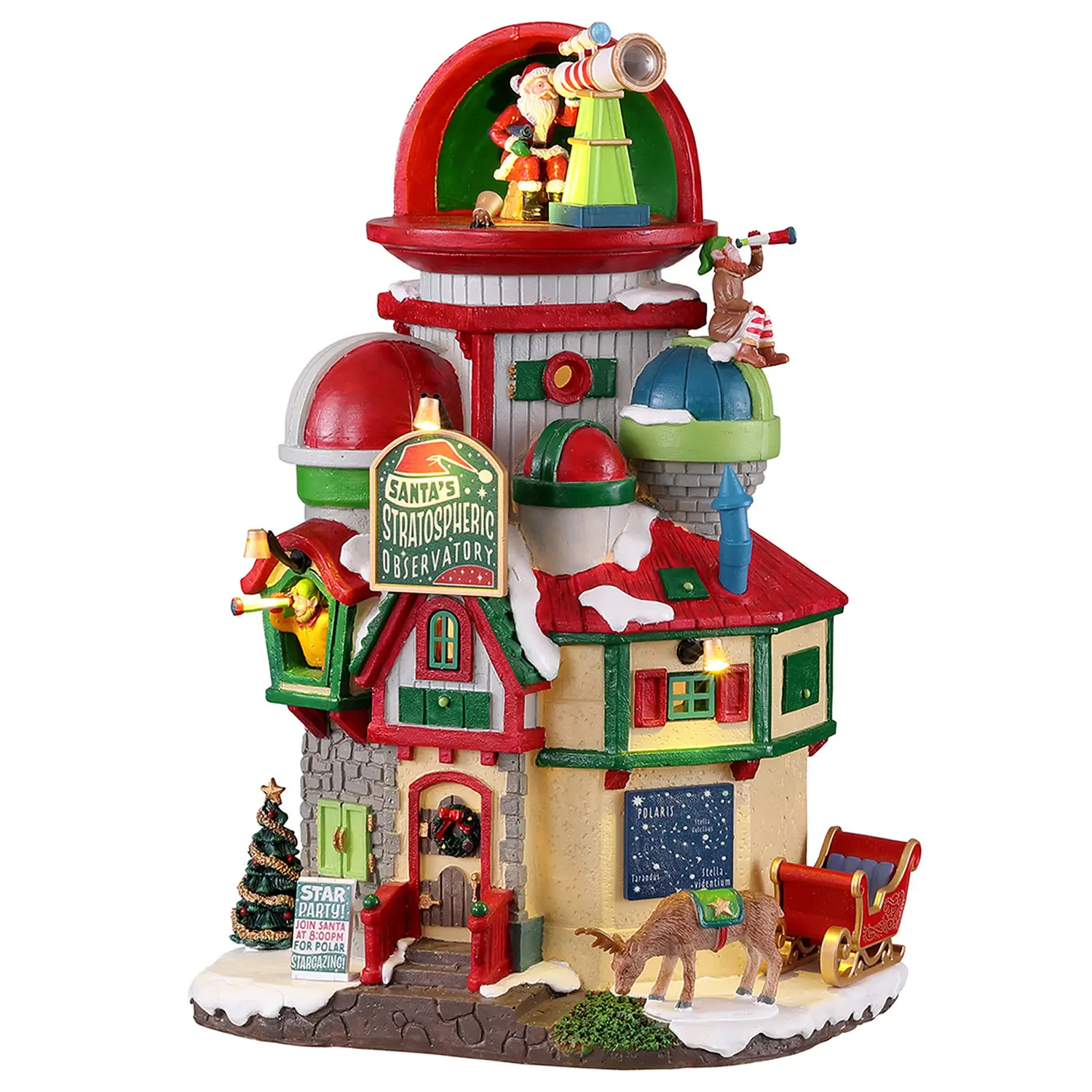 Osservatorio Stratosferico di Babbo Natale – Paese delle Meraviglie di Babbo Natale - scene e villaggi