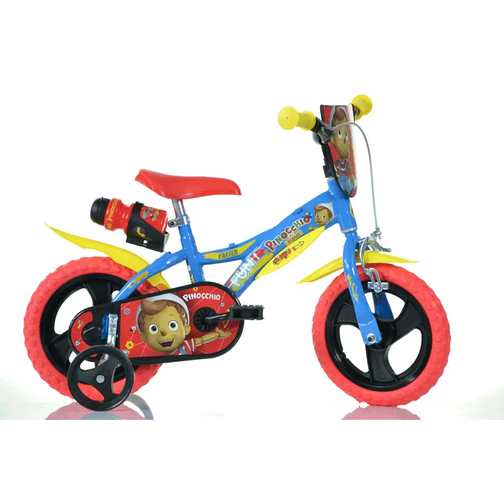 Bici per Bambini 2-4 Anni – Bicicletta 12 Pollici Pinocchio - biciclette bambini