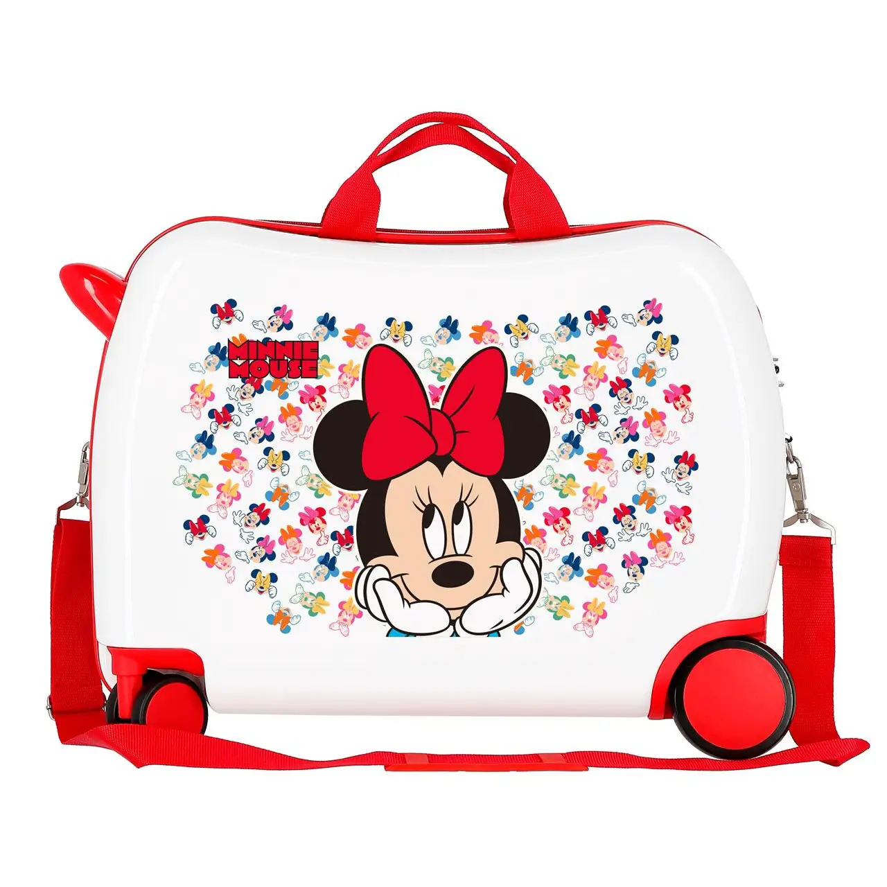 Minnie Diva Trolley da Viaggio Cavalcabile Abs 4 Ruote - valige e borse da viaggio