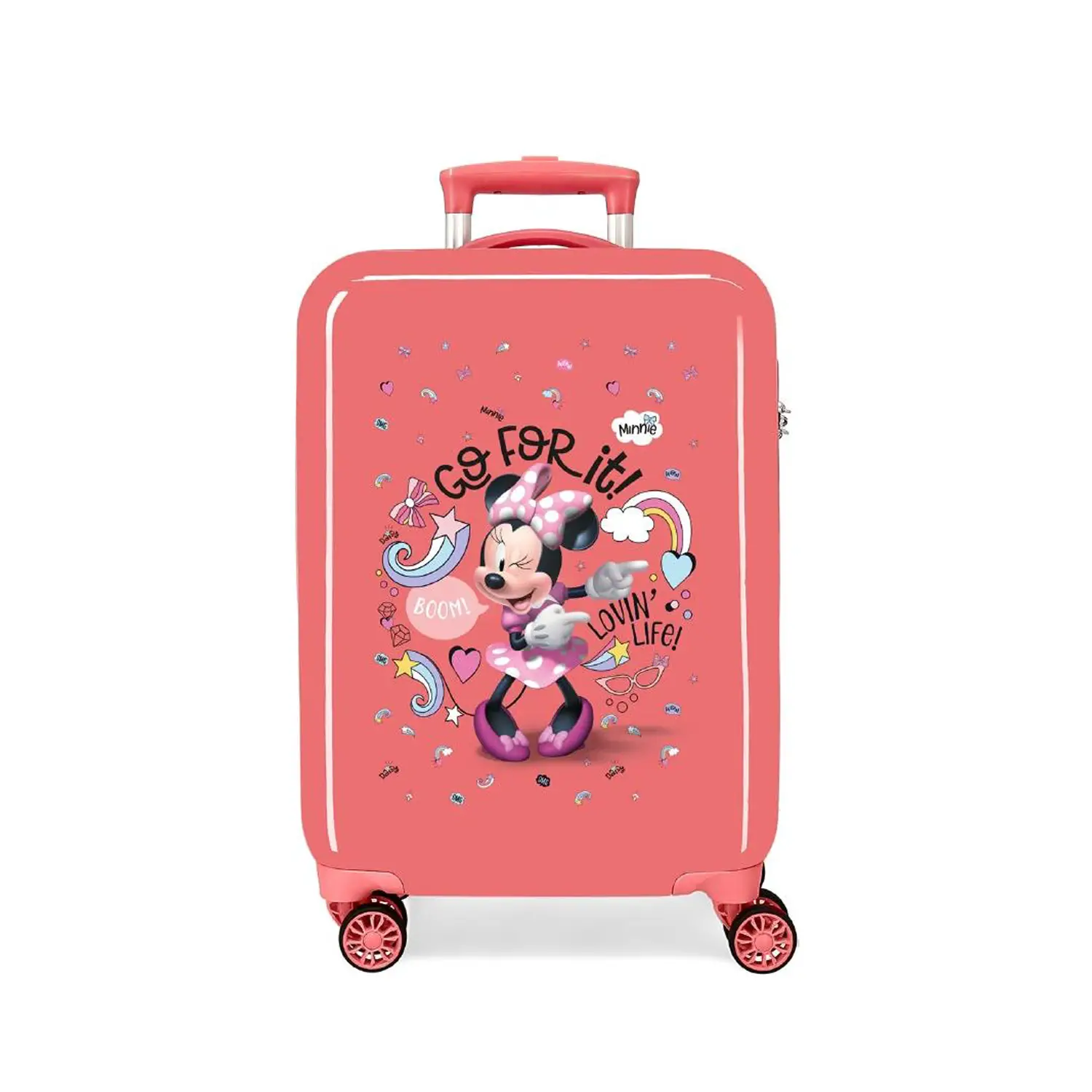 MINNIE LOVING LIFE TROLLEY DA CABINA ABS 4 RUOTE - valige e borse da viaggio