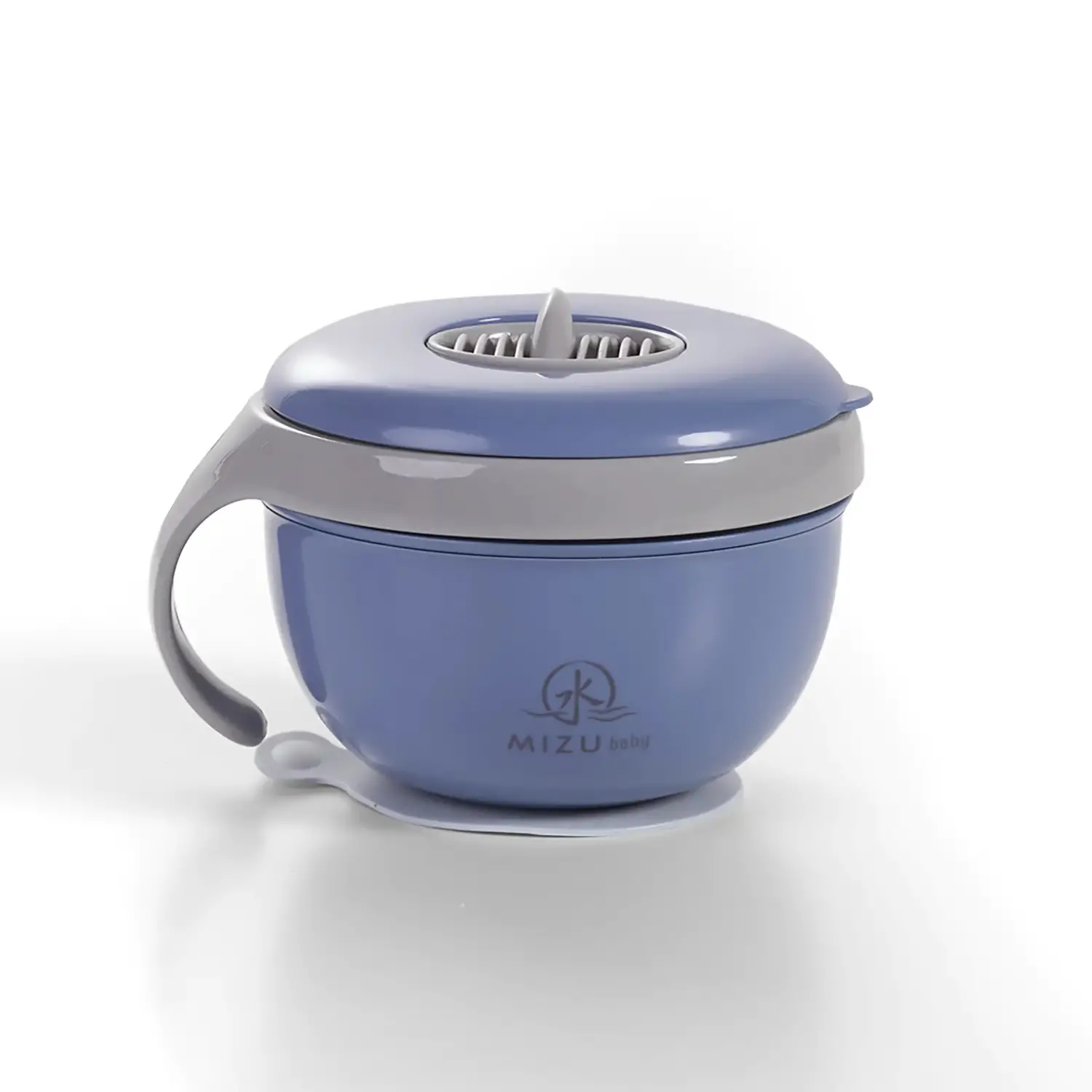 Mizu Baby Piatto Pappa Caldo Azzurro Grigio Taiki - varie