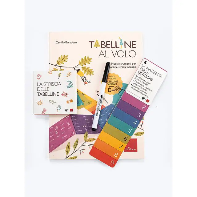 Tabelline al Volo – Kit Metodo Analogico per Imparare le Tabelline - manuali operativi