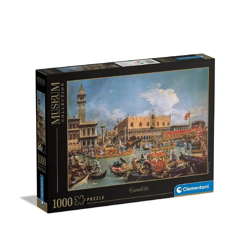 Puzzle 1000 Pezzi Museum Canaletto, The Return Of The Bucentaur At The Molo On Ascension Day - puzzle adulti