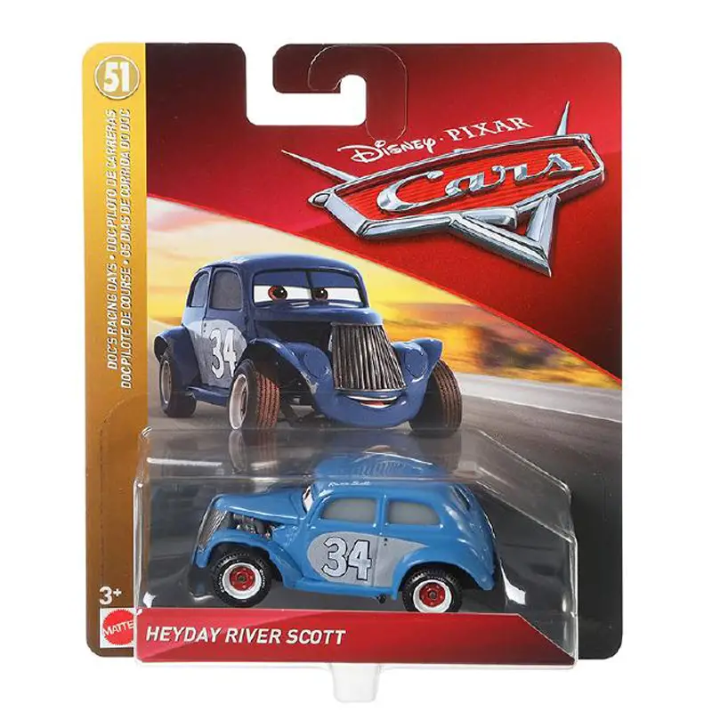 Cars Personaggio 1:55 Heyday River Scott Flm34 - modellini
