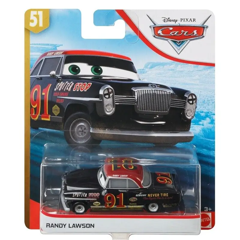 Cars 3 Personaggio 1:55 – Randy Lawson - Disney/Pixar - modellini