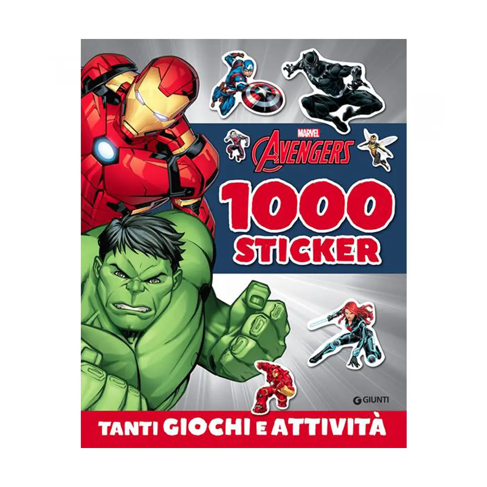 500/1000 Stickers 1000 Stickers Marvel - Prima biblioteca