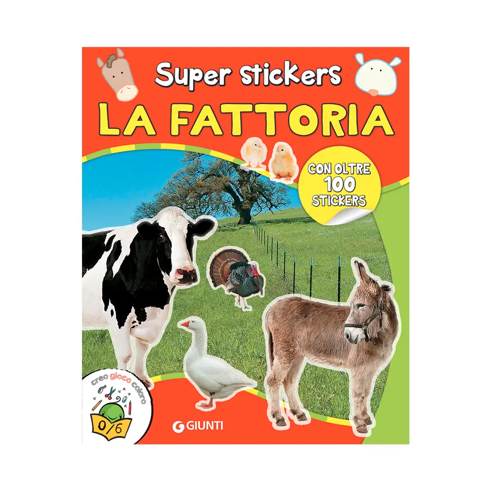 Super Stickers la Fattoria - Prima biblioteca