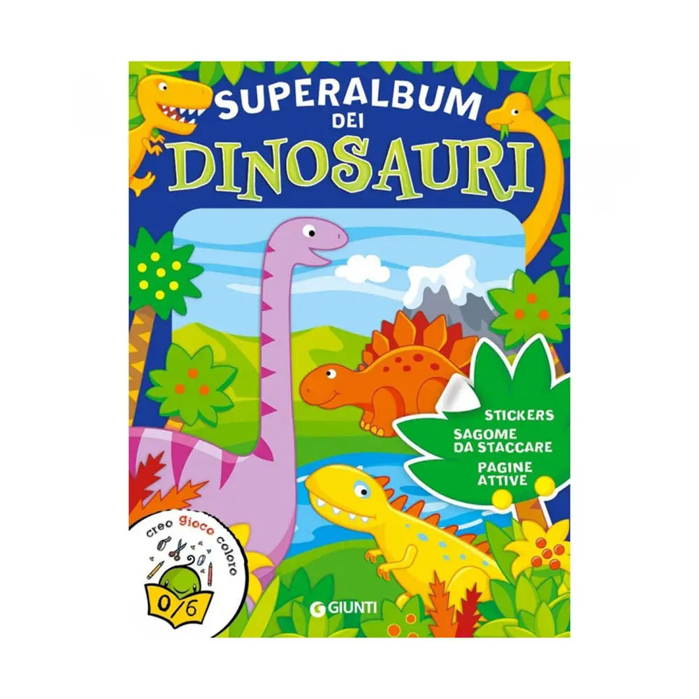 Superalbum Dei Dinosauri - Prima biblioteca
