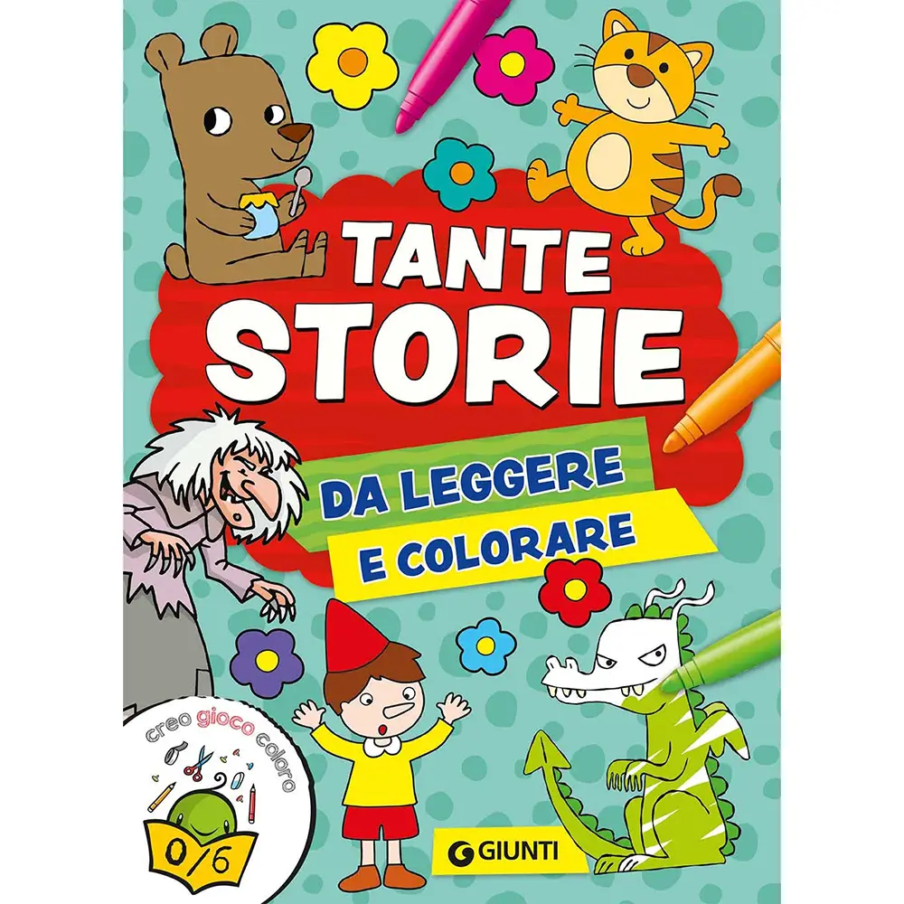 Tante Storie da Leggere e Colorare - Prima biblioteca