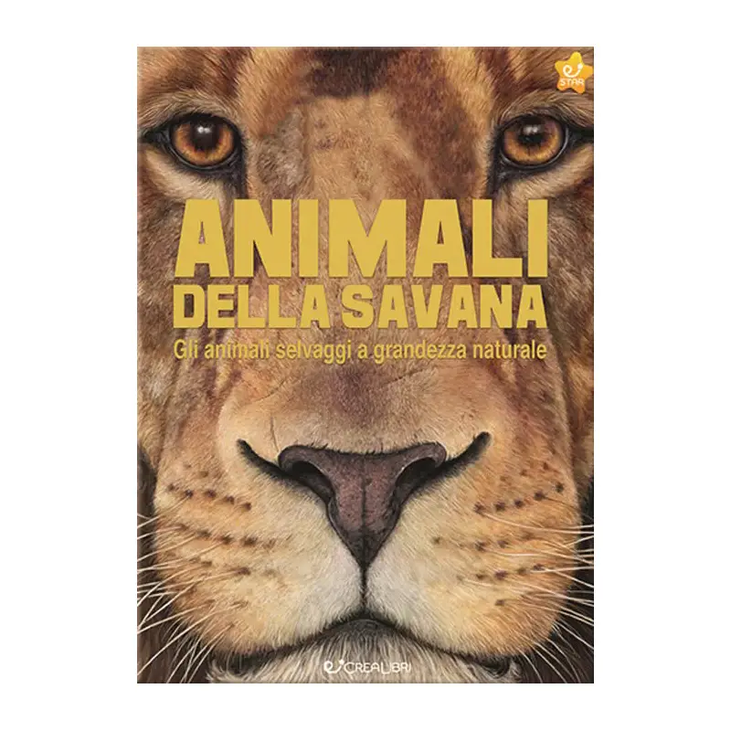 Libro Grande Natura - Animali della Savana - Prima biblioteca