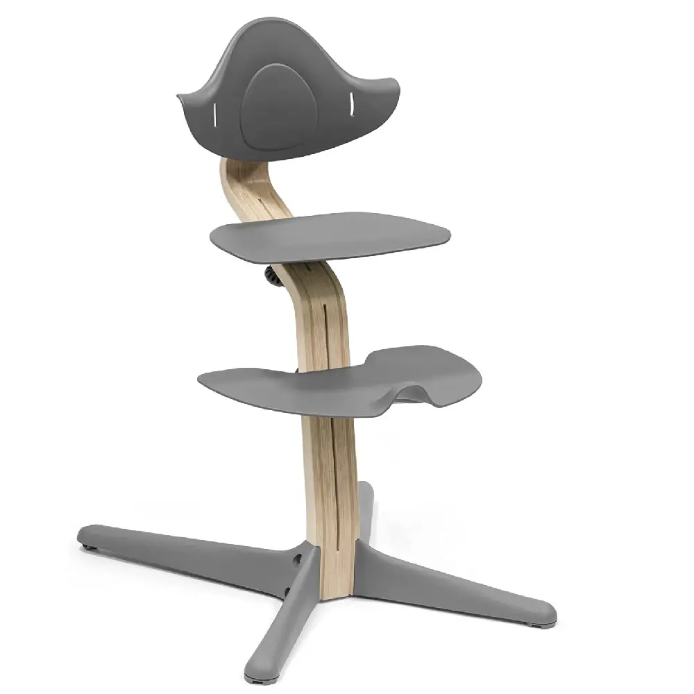 Stokke Sedia Nomi Grey Faggio Naturale - seggioloni