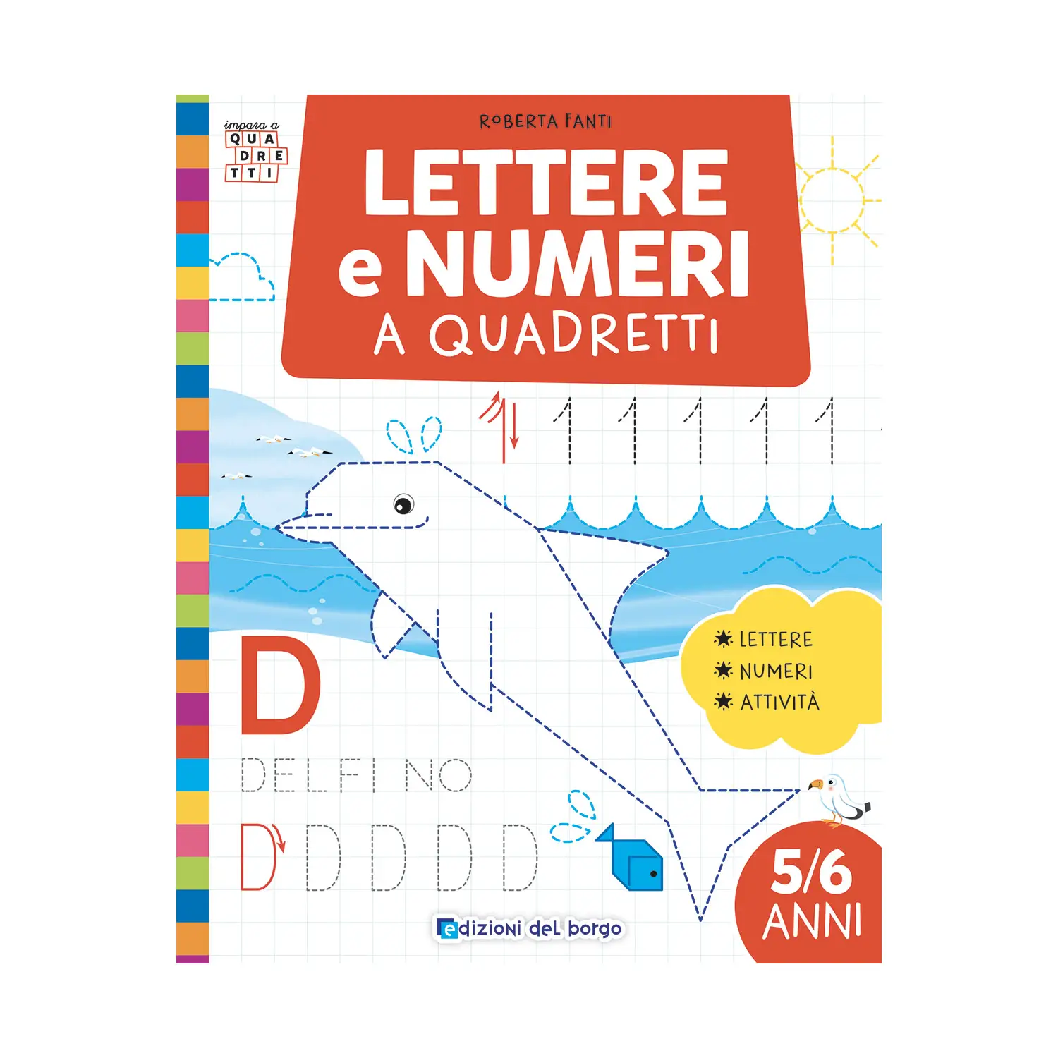 Impara a Quadretti – Lettere e Numeri a Quadretti - Prima biblioteca