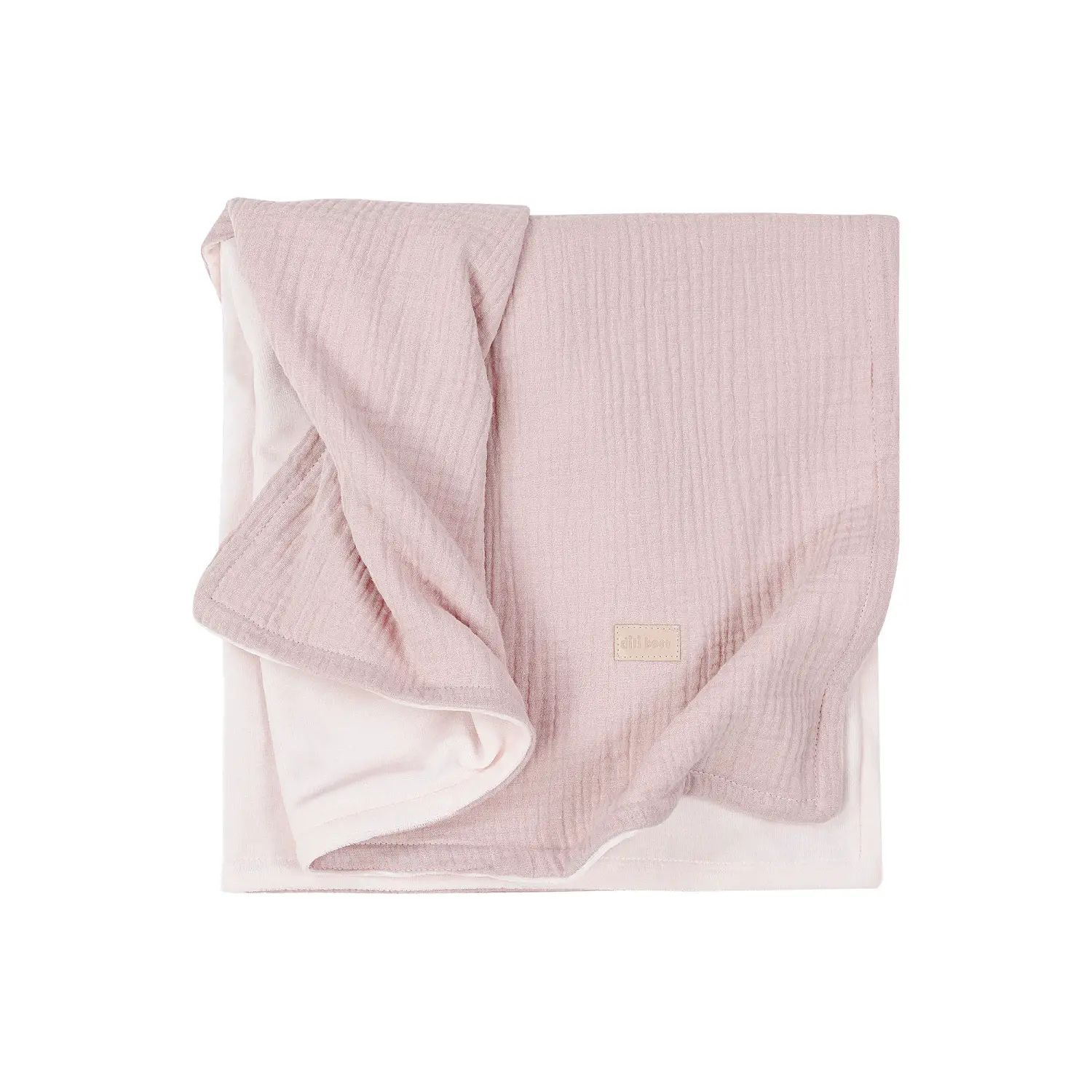 Copertina Tender Mussola per Culla/Carr. Mauve Pink - lenzuolini