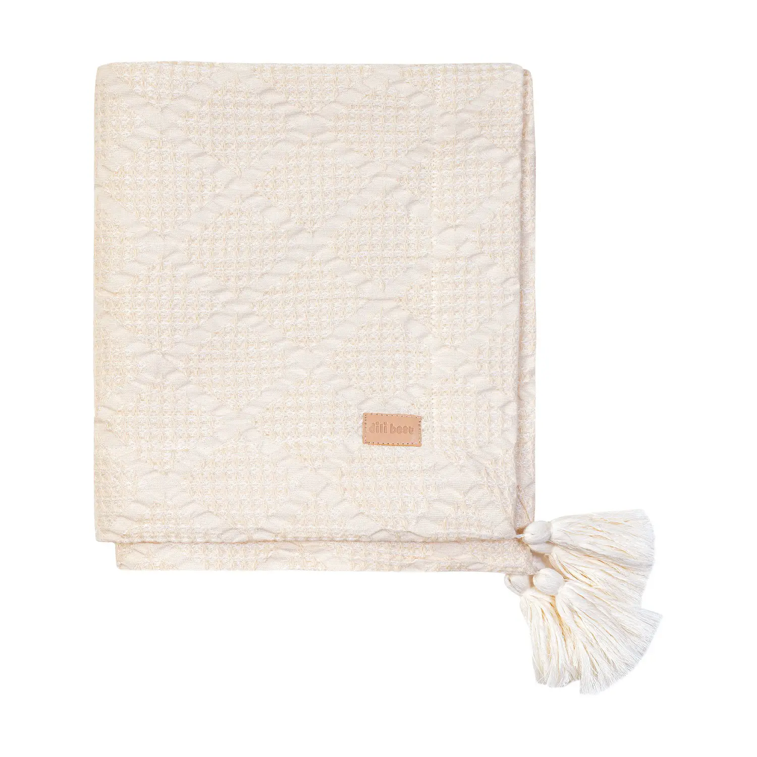Coperta Bamboo + Alga Seacell® Culla/Carr. Avorio - lenzuolini