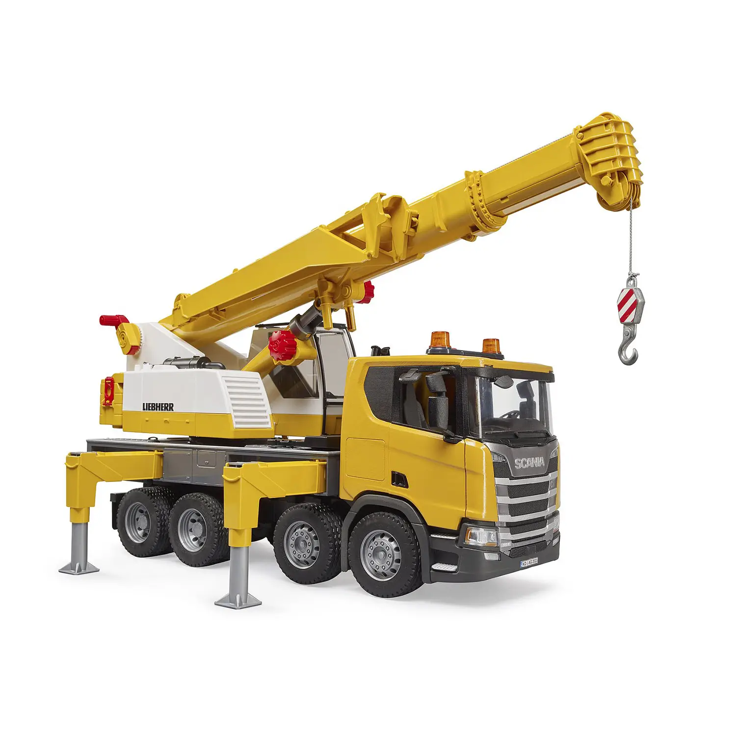Autogru Liebherr Scania Super 560R con Modulo Light & Sound – Realismo e Divertimento - modellini