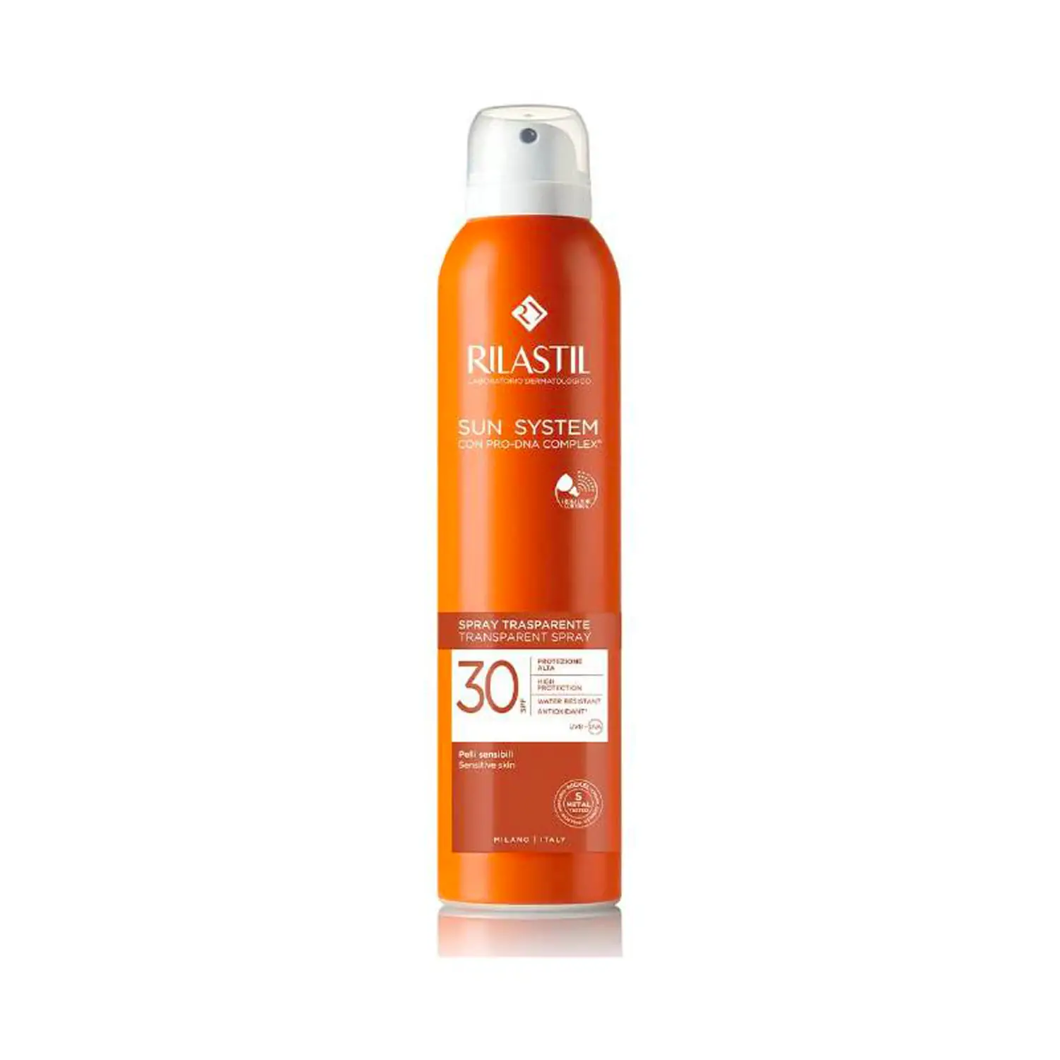Rilastil Sun System Trasparente Spf30 200ml - creme solari