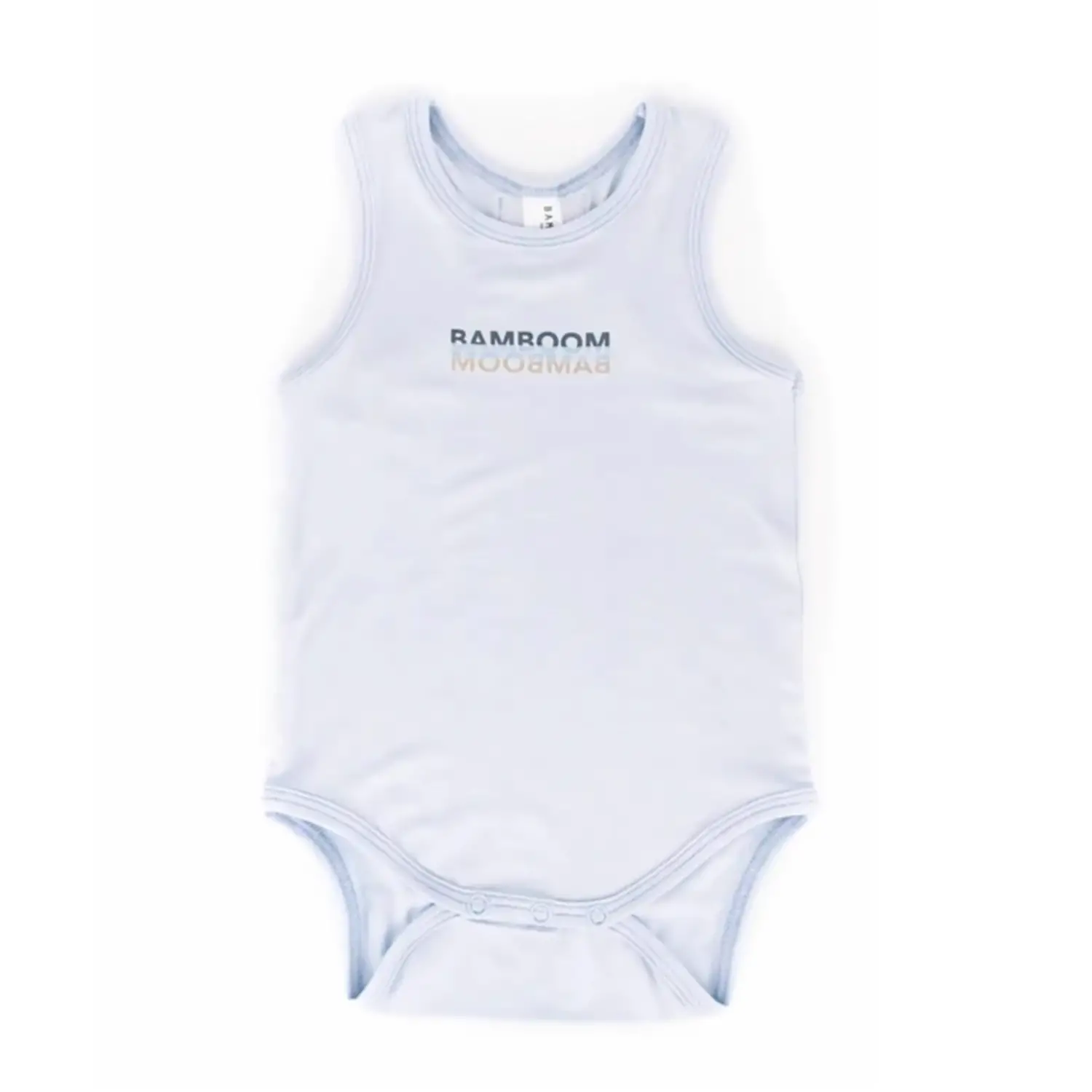 Body Canottiera 3 Mesi Azzurro Bamboom 51906 - intimo neonato