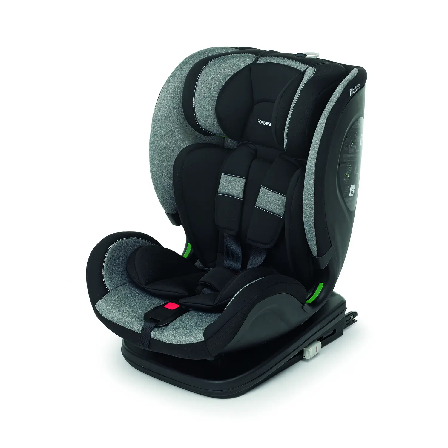 Seggiolino Auto Reklino I-size Carbon 15 Mesi-12anni 76-150cm Foppapedretti - bambini 76-150 cm (15m-12anni)