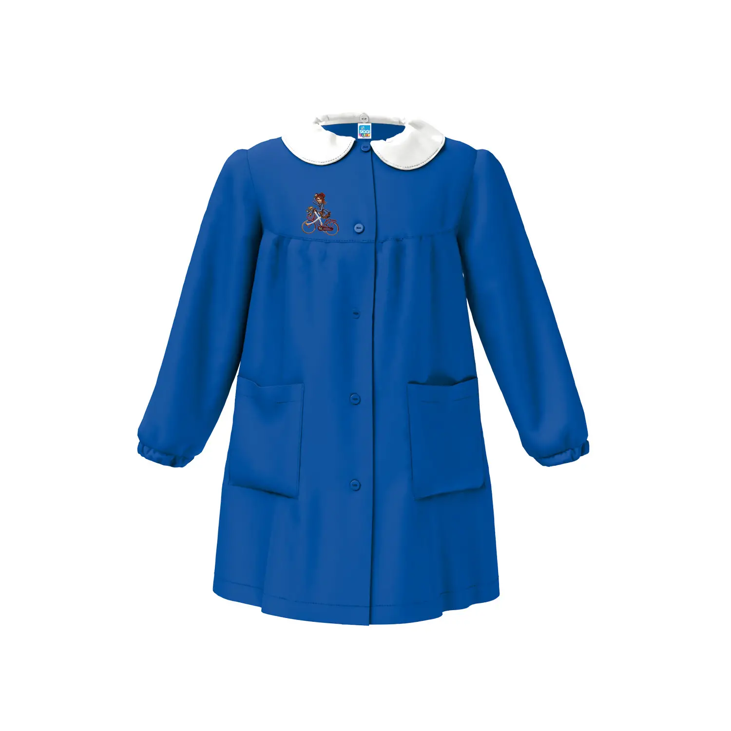 Grembiule Bambina Scuola 3911 Blu 11 Anni - grembiuli scolastici