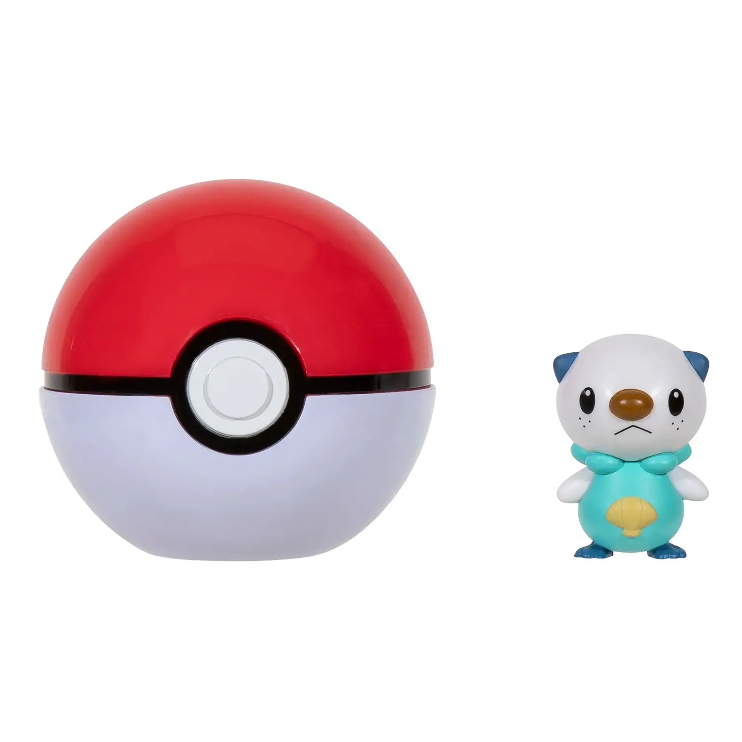 Pokemon Clip N Go: Oshawott & Poké Ball - action figures ed accessori