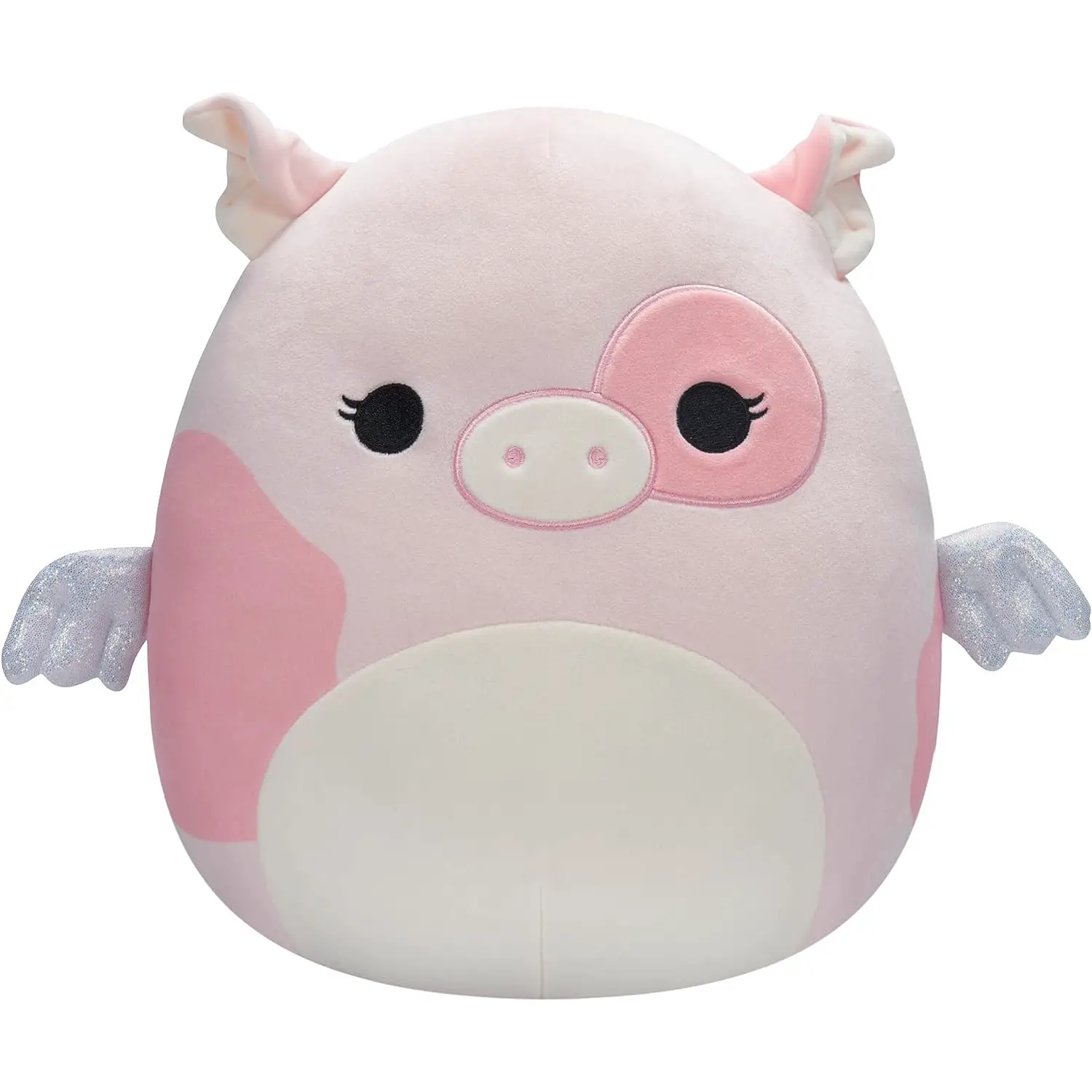 Squishmallows Personaggio 30 Cm: Pink Spotted Pig w Wings - peluches 0/36 mesi