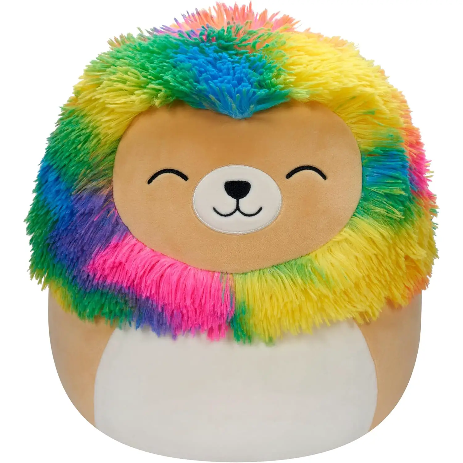 Squishmallows Personaggio 30 Cm: Leonard the Lion w Rainbow Mane - peluches 0/36 mesi